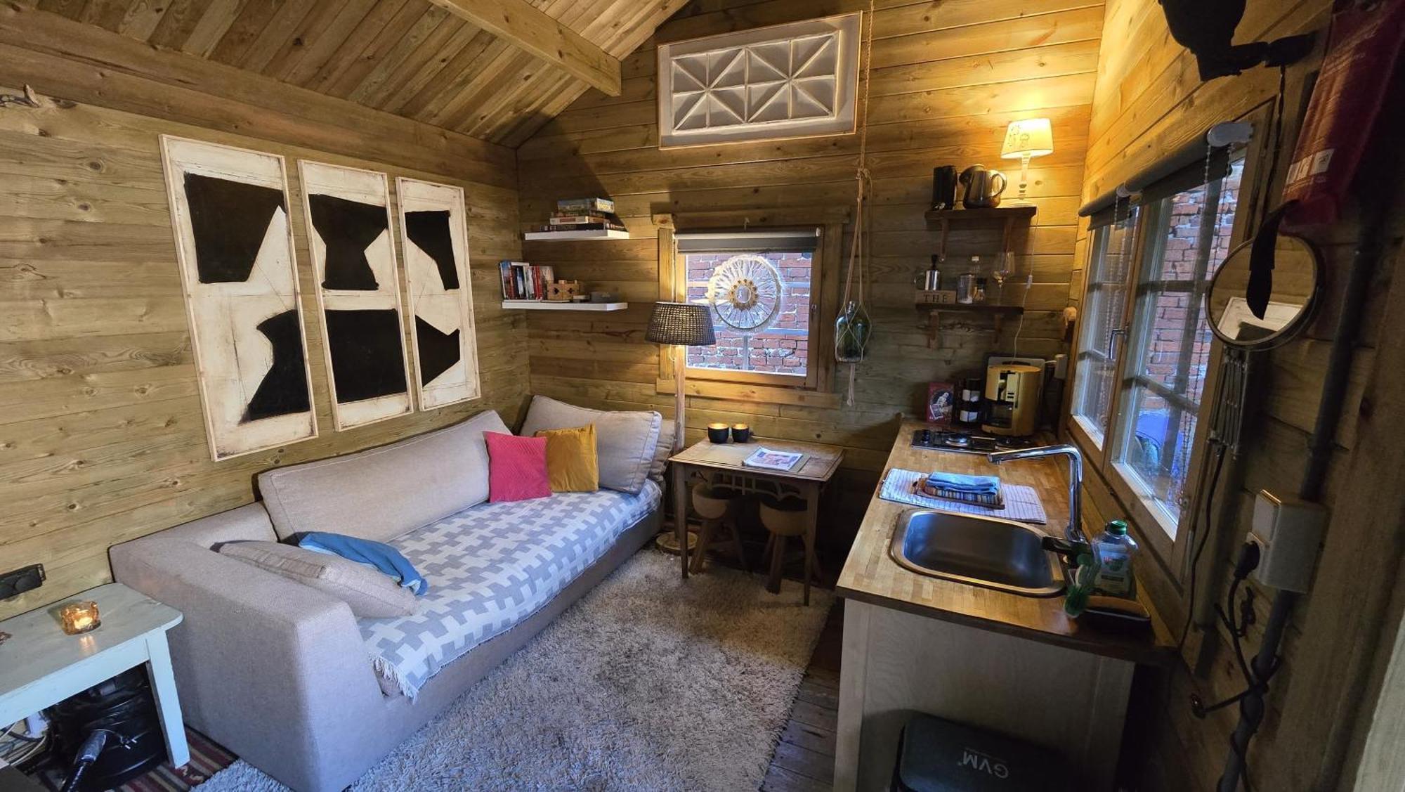 Tiny House Andersom Anders Βίλα Bad Nieuweschans Εξωτερικό φωτογραφία